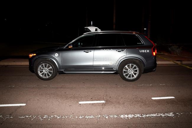 Report on Uber crash questions testing of self-driving cars | iNFOnews.ca CP607339219