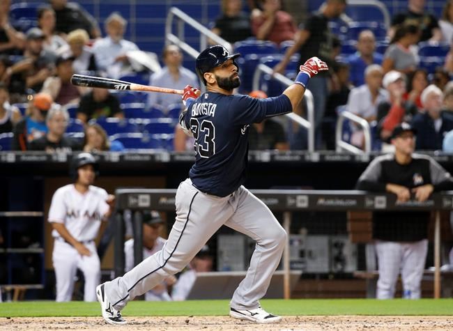 Braves release slumping Bautista, Camargo to play 3B | iNFOnews.ca