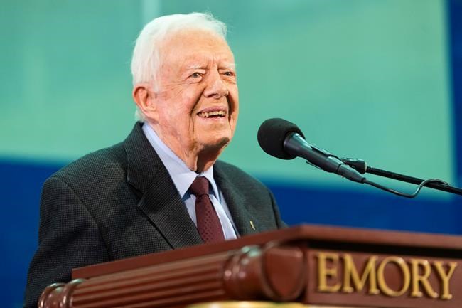 Former President Jimmy Carter 'feels fine' after fall | iNFOnews.ca