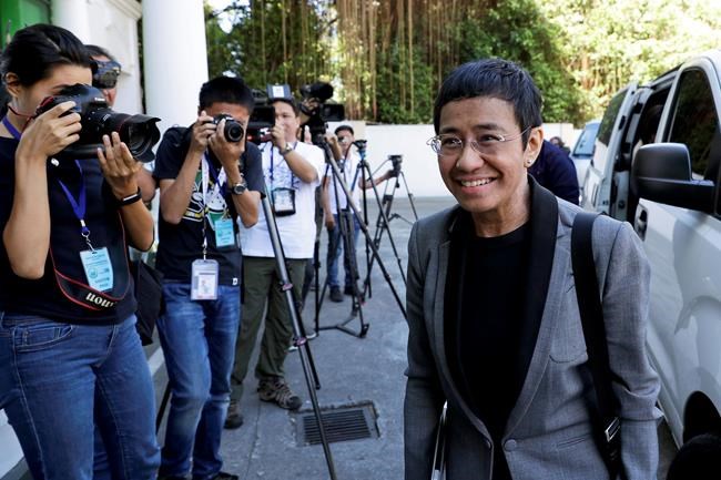 Filipina journalist braces for verdict in 'cyber libel' case | iNFOnews.ca