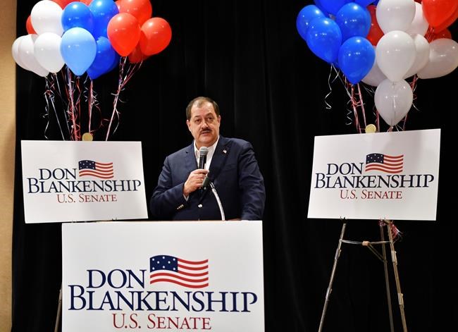 Blankenship files paperwork to run in Senate race | iNFOnews.ca