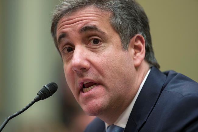 Records show special counsel zeroed in on Cohen early on | iNFOnews.ca
