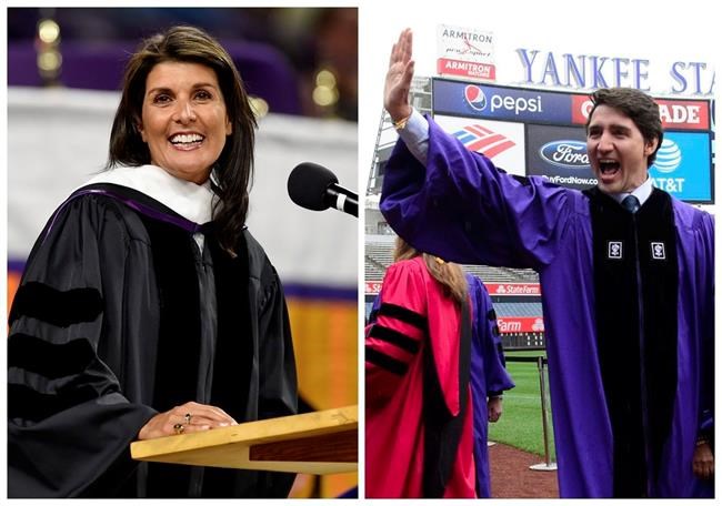 Vote, take risks, be fearless: Celebs offer advice to grads | iNFOnews.ca CP1174417936