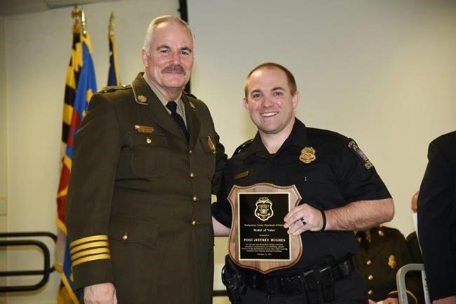 Police officer honoured for heroism after apartment explosion | iNFOnews.ca