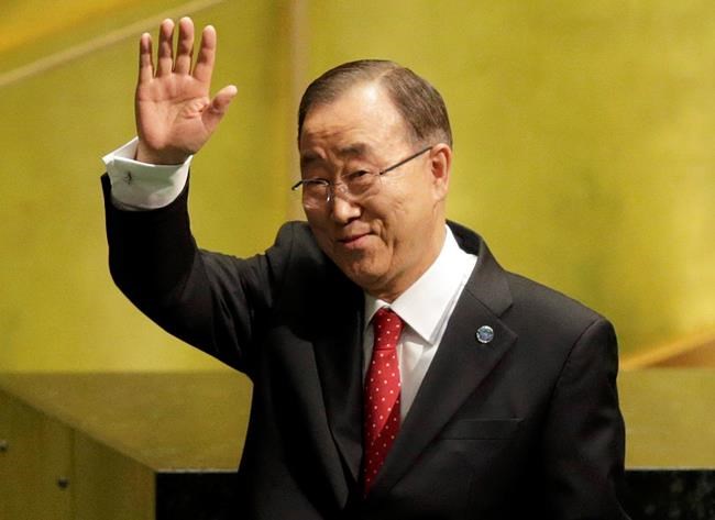 UN's Ban Ki-moon to push Times Square 2017 countdown button | iNFOnews.ca