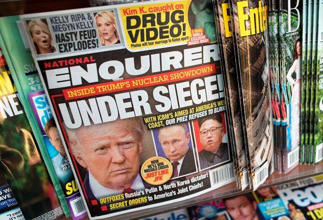 Tabloid that kept Trump secrets faces losses, legal trouble | iNFOnews.ca