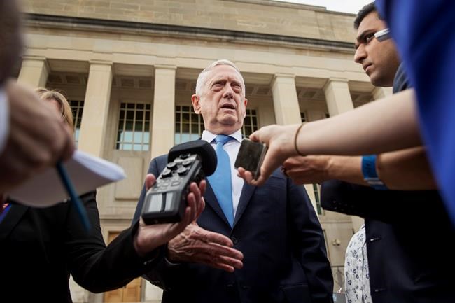 Trump touts good relations with 'sort of a Democrat' Mattis | iNFOnews.ca