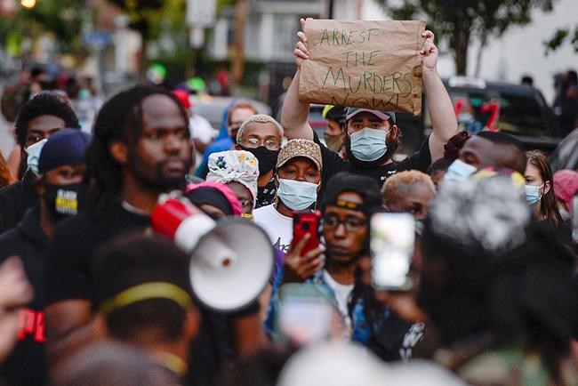 Police use of spit hoods scrutinized after Black man's death | iNFOnews.ca Police use of spit hoods scrutinized after Black man's death | iNFOnews.ca