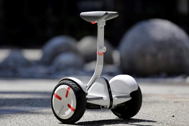 Riding Segway's hoverboard is like skiing on LA's streets | iNFOnews.ca