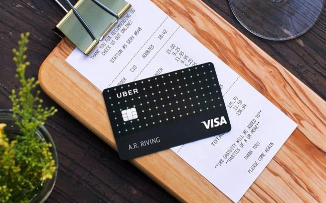 Uber rides into credit card market with no-fee card | iNFOnews.ca CP611529710
