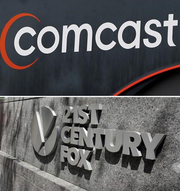 The Latest: Comcast eyes Fox's international business | iNFOnews.ca