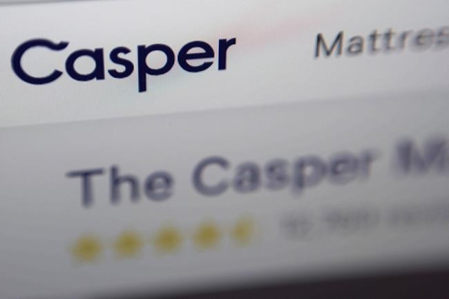 Online mattress pioneer Casper files to go public | iNFOnews.ca Online mattress pioneer Casper files to go public | iNFOnews.ca