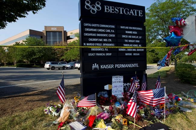 Maryland to award $300K for newspaper shooting memorial | iNFOnews.ca Maryland to award $300K for newspaper shooting memorial | iNFOnews.ca