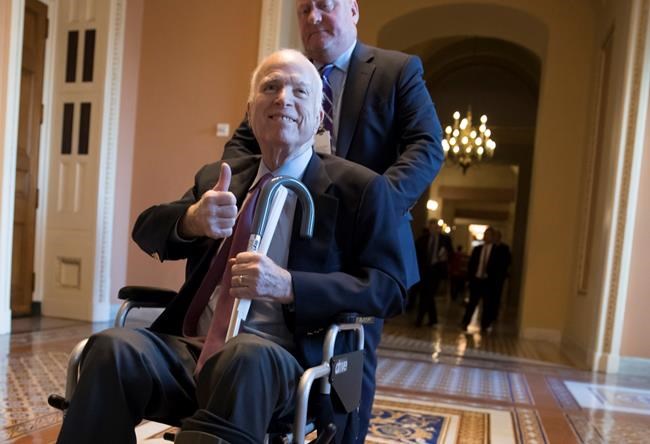 McCain returning home to Arizona, will likely miss tax vote | iNFOnews.ca
