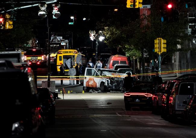 'Cowardly act of terror': Truck driver kills 8 on bike path | iNFOnews.ca