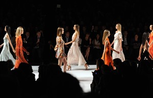NY Fashion Week's black and white gets an injection of playful prints | iNFOnews.ca CP20072425