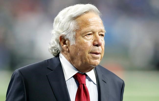 Patriots owner pleads not guilty to prostitution charges | iNFOnews.ca