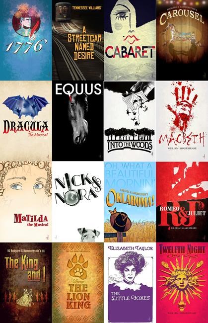 Rejected Broadway posters on sale to help theatre community | iNFOnews.ca