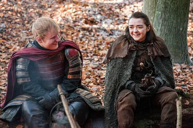 Ed Sheeran posts set picture after 'Game of Thrones' cameo | iNFOnews.ca