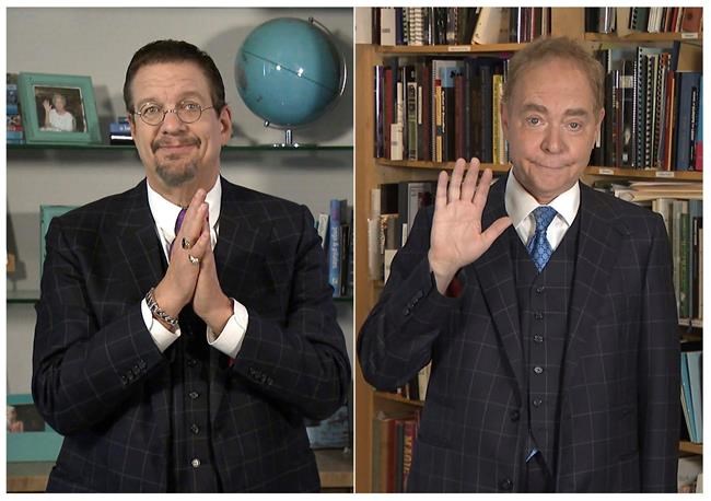 A homebound Penn & Teller make magic for us during lockdown | iNFOnews.ca