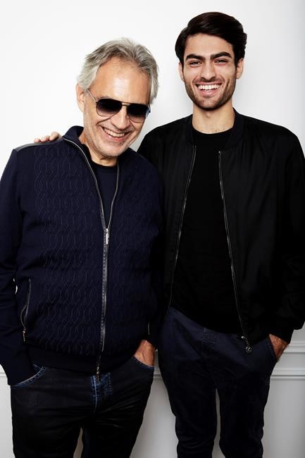 Andrea Bocelli teams up with his son for new duet | iNFOnews.ca