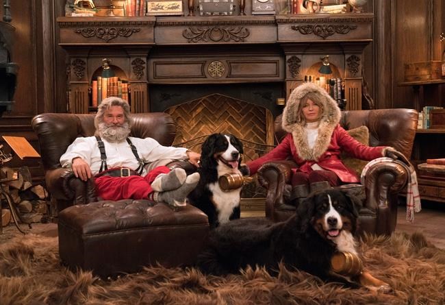 Kurt Russell, Goldie Hawn and Chris Columbus save Christmas | iNFOnews.ca Kurt Russell, Goldie Hawn and Chris Columbus save Christmas | iNFOnews.ca