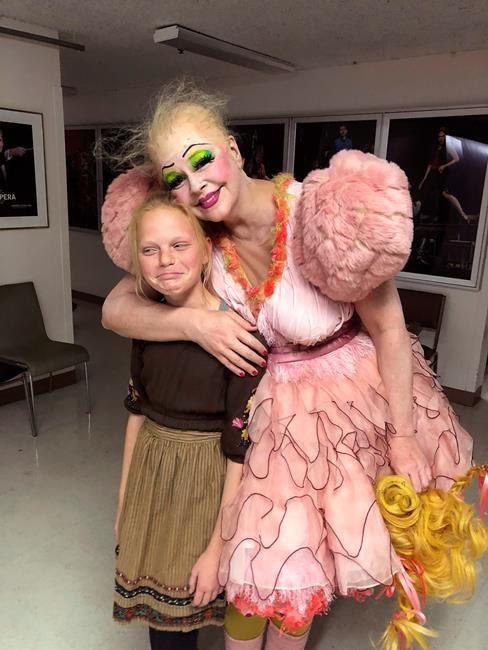 Sydney Brakeley's stepmom is The Witch in opera production | iNFOnews.ca