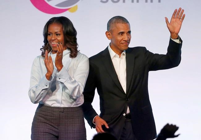 Obamas unveil slate of series, documentaries for Netflix | iNFOnews.ca