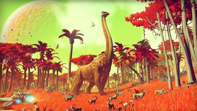Review: Moments of awe, hours of tedium in 'No Man's Sky' | iNFOnews.ca
