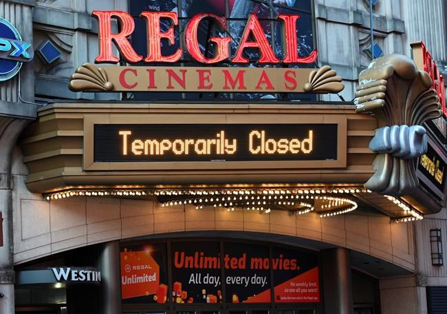 Regal Cinemas, 2nd largest chain in US, to reopen in April | iNFOnews.ca