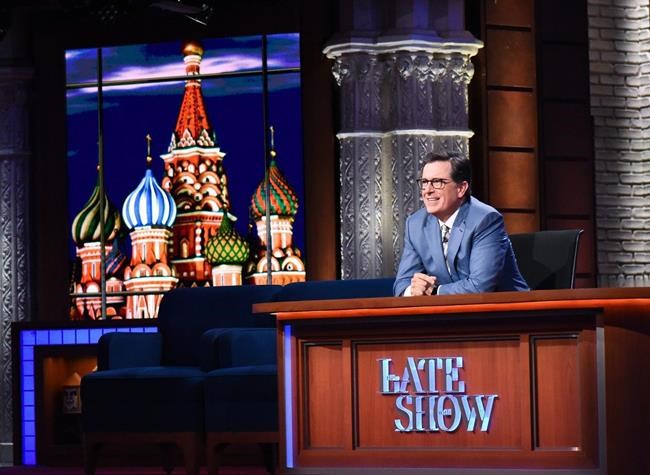 Colbert's shows from Russia are winners for CBS | iNFOnews.ca