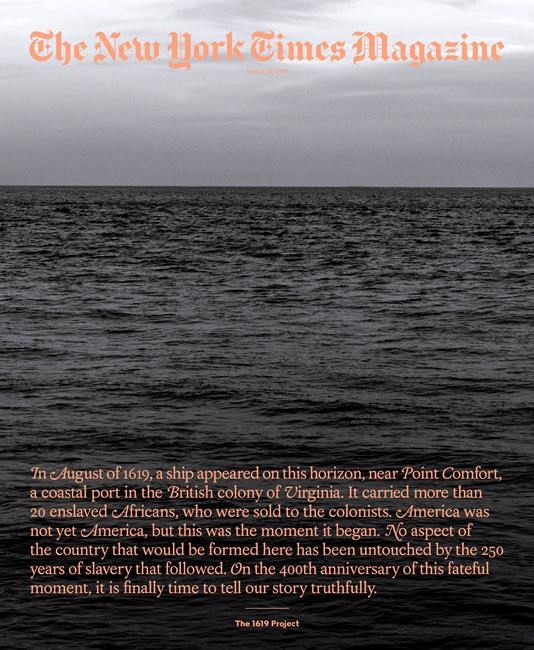 Series of books planned, based on NYT’s “1619 Project” | iNFOnews.ca Series of books planned, based on NYT’s “1619 Project” | iNFOnews.ca