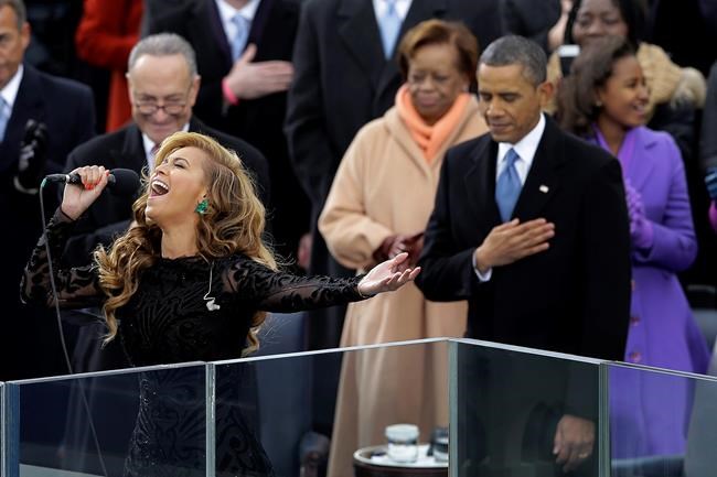 Who else sang the anthem at presidential inaugurations? | iNFOnews.ca