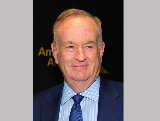 Bill O'Reilly dropped by literary agency | iNFOnews.ca