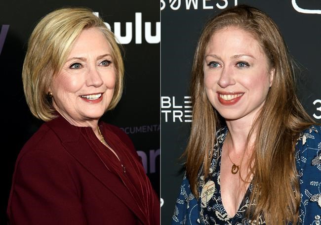 Hillary, Chelsea Clinton to tell unheralded heroes' stories | iNFOnews.ca