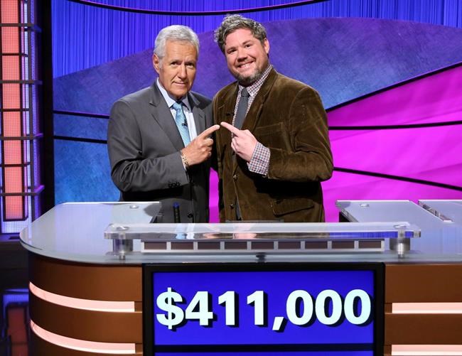 Standout 'Jeopardy!' player's streak ends with narrow loss | iNFOnews.ca
