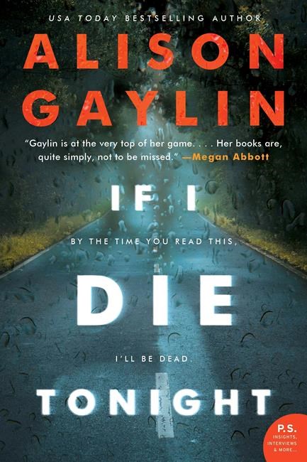 Alison Gaylin's 'If I Die Tonight' tells poignant story | iNFOnews.ca Alison Gaylin's 'If I Die Tonight' tells poignant story | iNFOnews.ca