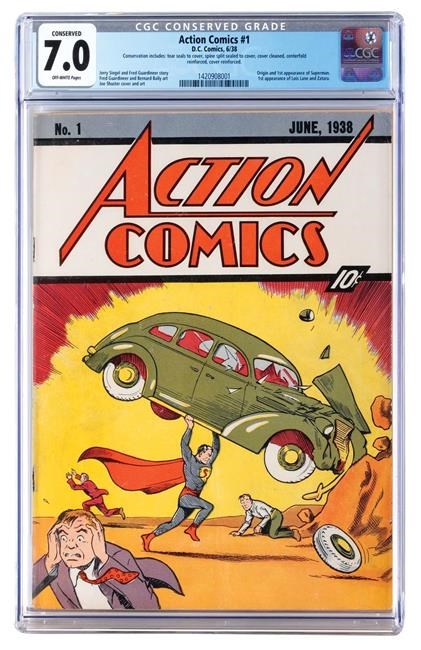 Rare comic showing Superman's 1st appearance to be auctioned | iNFOnews.ca Rare comic showing Superman's 1st appearance to be auctioned | iNFOnews.ca