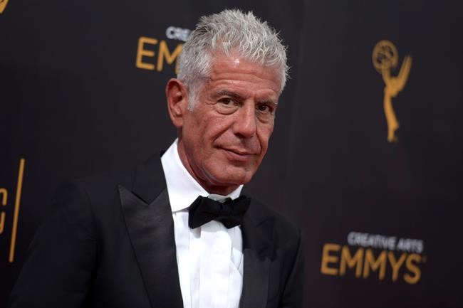 Bourdain gets posthumous Emmy noms for 'Parts Unknown' | iNFOnews.ca