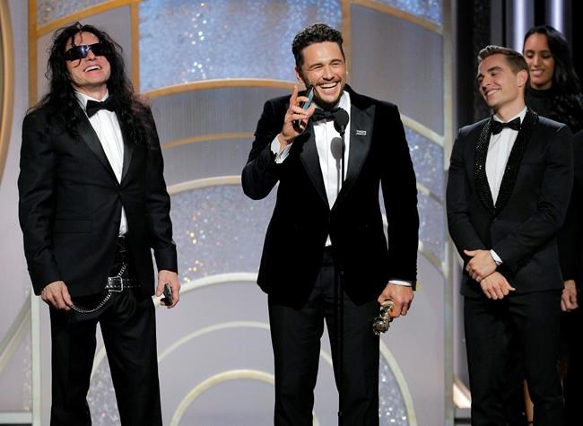 Franco turns bad into gold with Globe for 'Disaster Artist' | iNFOnews.ca
