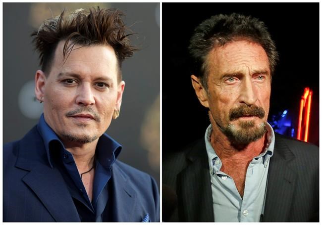 Depp to star in film as McAfee antivirus software inventor | iNFOnews.ca