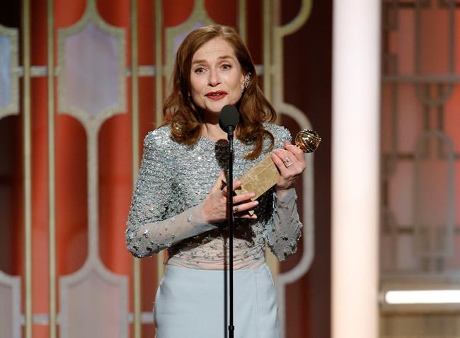Isabelle Huppert is shocked by win for controversial 'Elle' | iNFOnews.ca