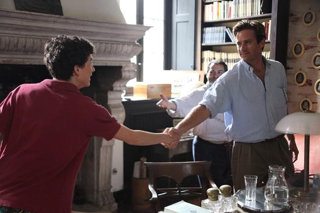 Review: A lovely, delicate romance in 'Call Me By Your Name' | iNFOnews.ca CP1085133036
