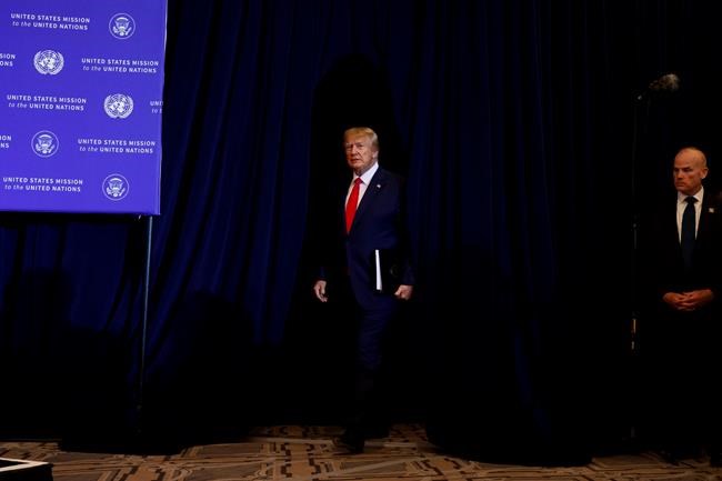Trump closes out UN visit with pair of New York fundraisers | iNFOnews.ca Trump closes out UN visit with pair of New York fundraisers | iNFOnews.ca