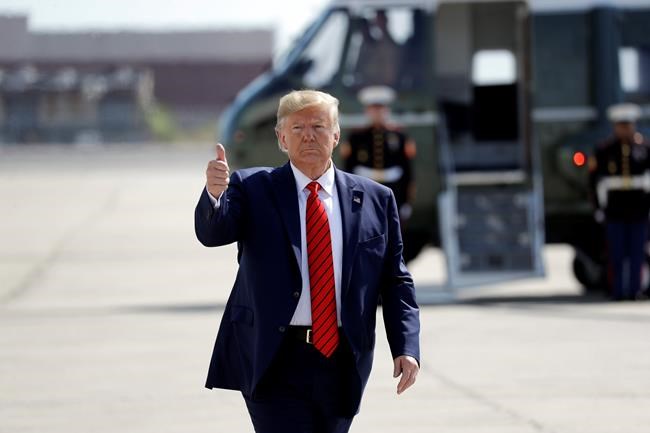 Trump: Person who helped whistleblower is 'close to a spy' | iNFOnews.ca