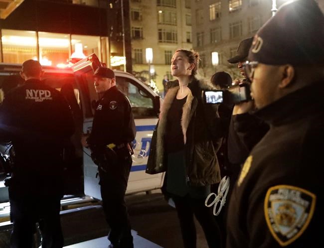 Border declaration protesters arrested at NYC Trump hotel | iNFOnews.ca Border declaration protesters arrested at NYC Trump hotel | iNFOnews.ca
