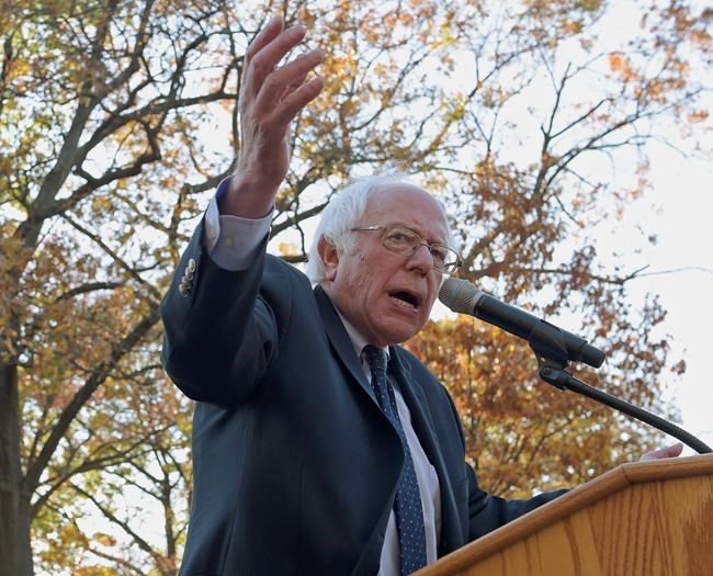 Bernie Sanders kicks off cross-country tour, wants change | iNFOnews.ca