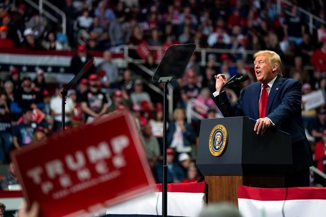Trump's fundraising slows amid outbreak, still sets records | iNFOnews.ca