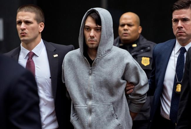 'Pharma Bro' in solitary confinement for alleged phone use | iNFOnews.ca 'Pharma Bro' in solitary confinement for alleged phone use | iNFOnews.ca