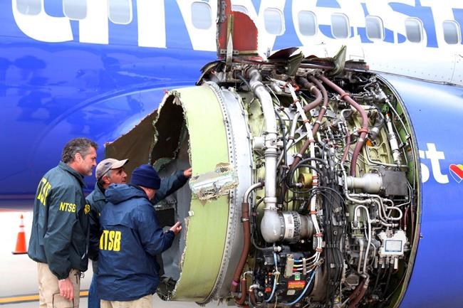Pilot of Southwest flight with blown engine was Navy fighter | iNFOnews.ca CP62335052